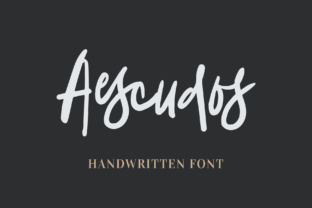 Aescudos Font Review: A Versatile Script Handwritten Choice