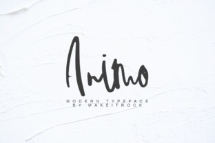 Animo: A Script Handwritten Font for Editorial Elegance