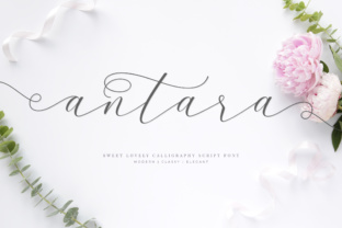 Antara Script: A Timeless Font for Handmade Crafters and Designers