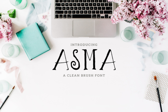 Asma Family: A Script Handwritten Font for Clean Design and Branding