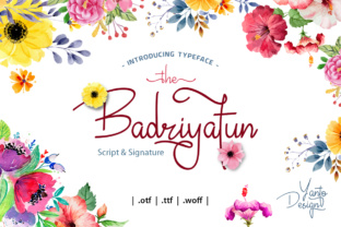 Badriyatun Script for Editorial Design and Creative Branding