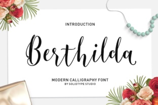 Berthilda Script: A Font That Elevates Branding with Elegance and Character