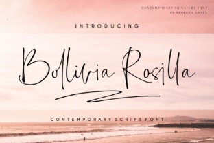 Bollivia Rosilla: The Font That Elevates Your Brand’s Elegance