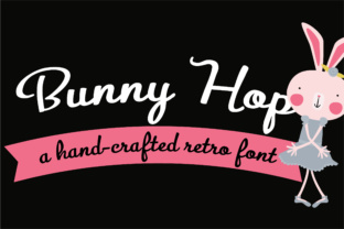 Bunny Hop: A Script Font That Adds Character to Your Digital Brand