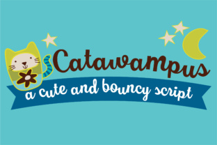 Catawampus: A Script Font for Creative Branding and Design Projects