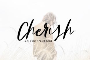 Cherish: A Timeless Script Font for Editorial Design