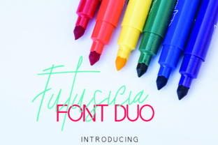 Futusicia Duo: A Script Handwritten Font Pair for Web Design and Branding