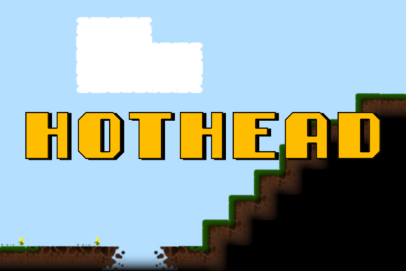 Hothead: A Bold Sans Serif Font for Creative Branding