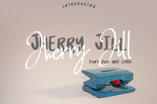 Jherry Jill: A Script Handwritten Font for Creative Product Design