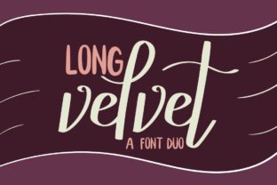 Long Velvet: A Script Handwritten Font for Branding That Speaks