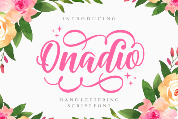 Onadio: The Script Font That Elevates Your Brand’s Feminine Aesthetic