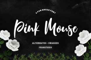 Pink Mouse: A Script Font That Elevates Handmade Design
