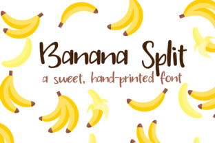 Premium Fonts for Small Business Branding: PN Banana Split