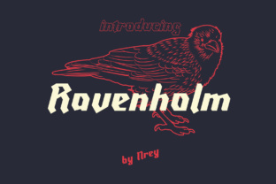 Ravenholm Slant for Bold Campaigns and Gothic Branding