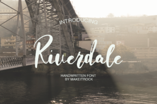 Riverdale: A Feminine Handwritten Font for Creative Crafters