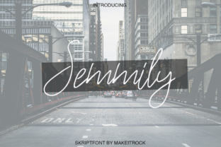Semmily: A Script Handwritten Font for Creative Makers