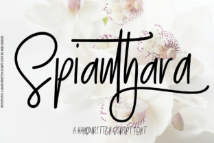 Spianthara Script for Elegance in Editorial Design