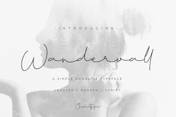 Wanderwall: A Modern Script Font for Creative Branding