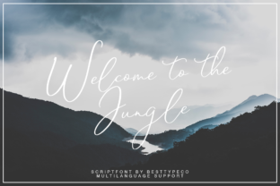 Welcome to the Jungle: A Script Font for Creative Branding