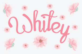 Whitey Script for Creative Branding and Handwritten Design
